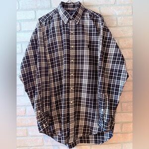 Ralph Lauren Blake Plaid Button Down Oxford Shirt